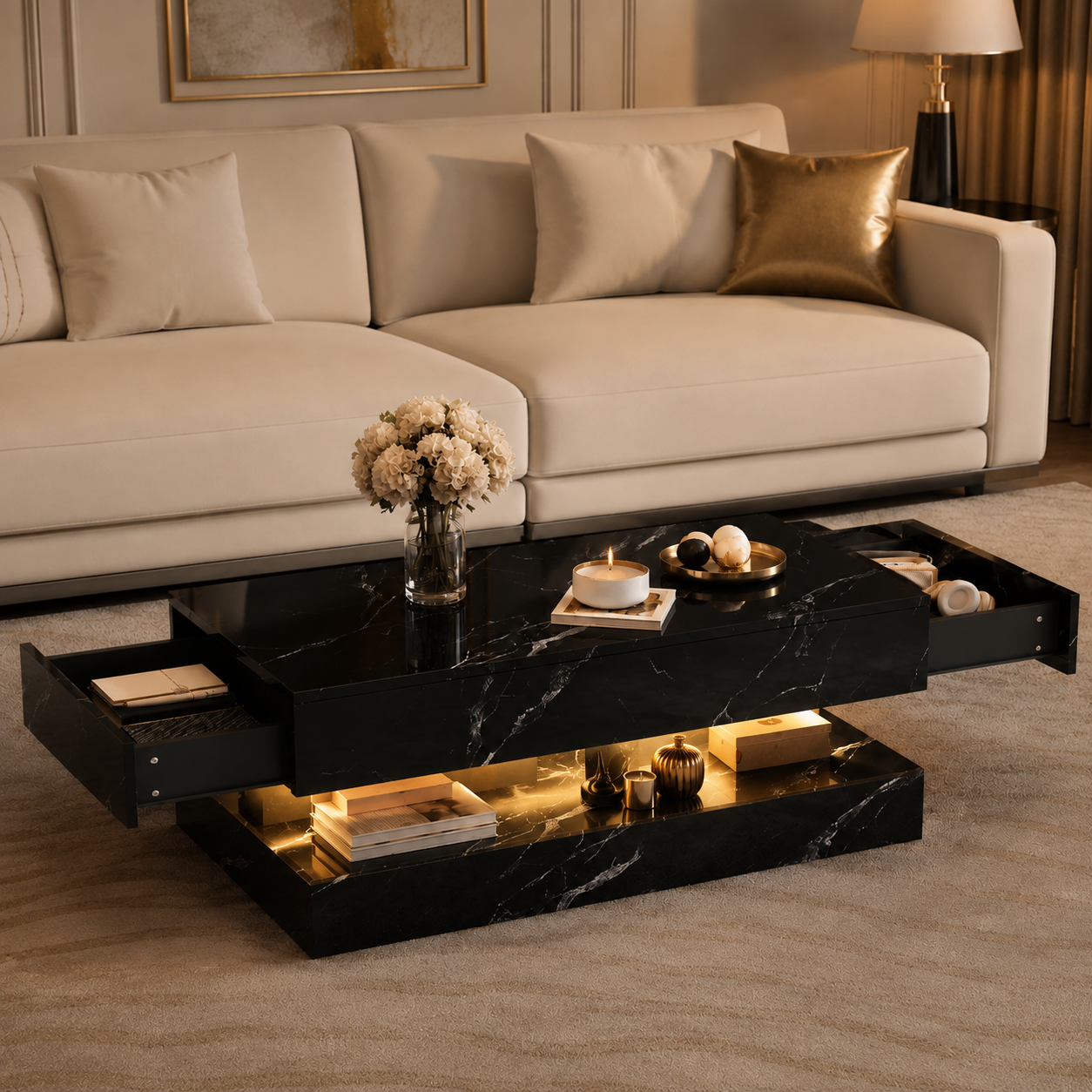 Table Basse Imperia LED