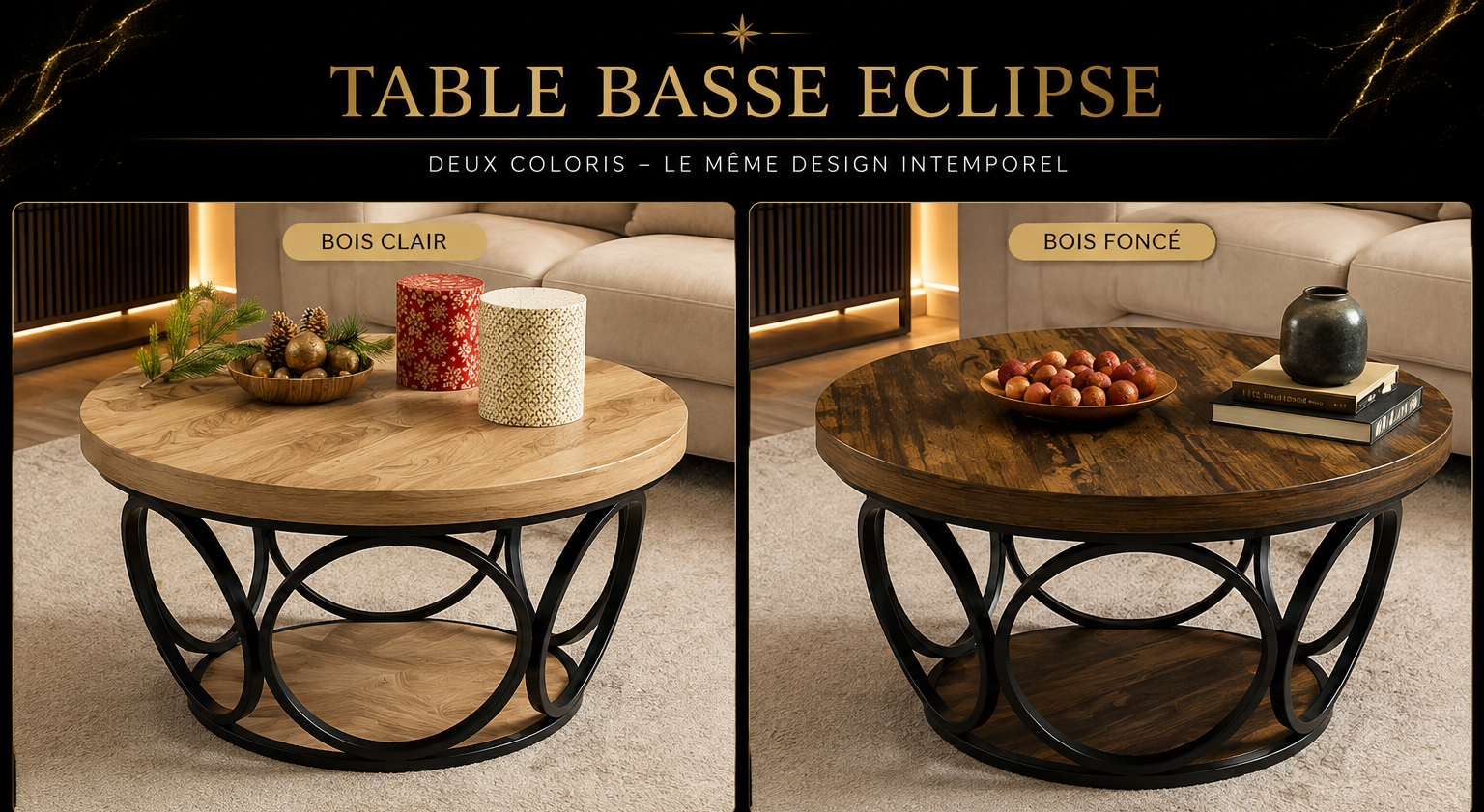 Table basse Eclipse