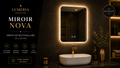 Miroir Nova – Miroir LED Rectangulaire