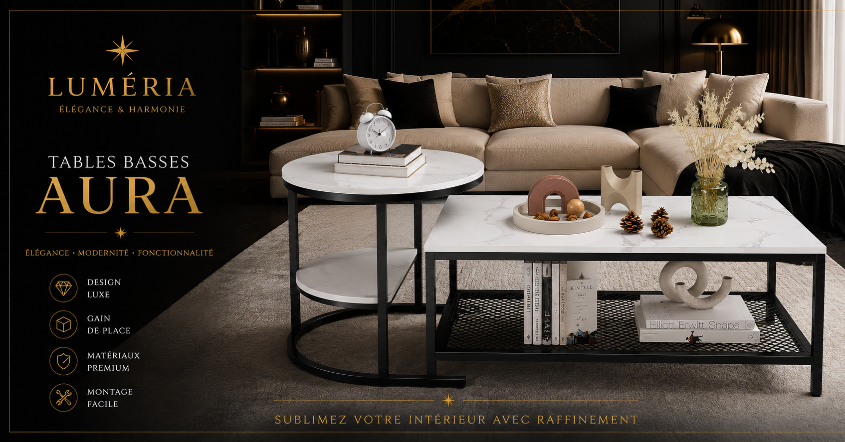 Tables Basses Aura
